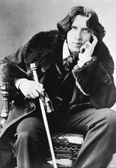 Retrato de Oscar Wilde.